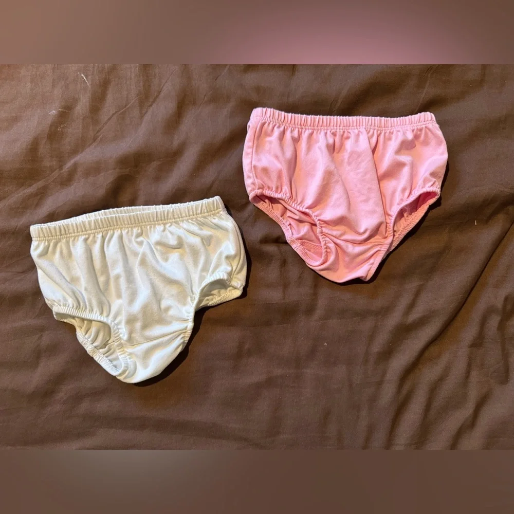 Kids Pink and Cream diaper cover Set